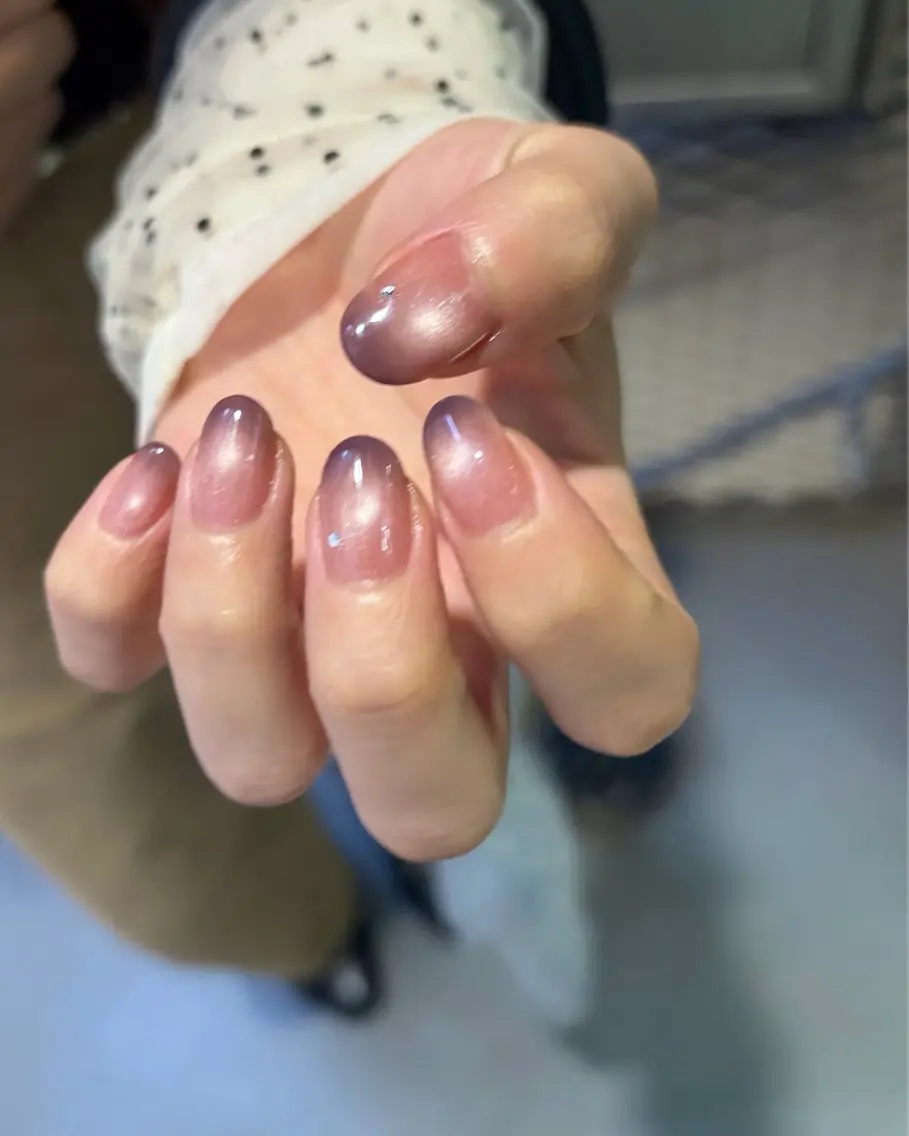 ネイル ピンク ハンドネイル nailsalon amity🌿池田のネイルデザイン
