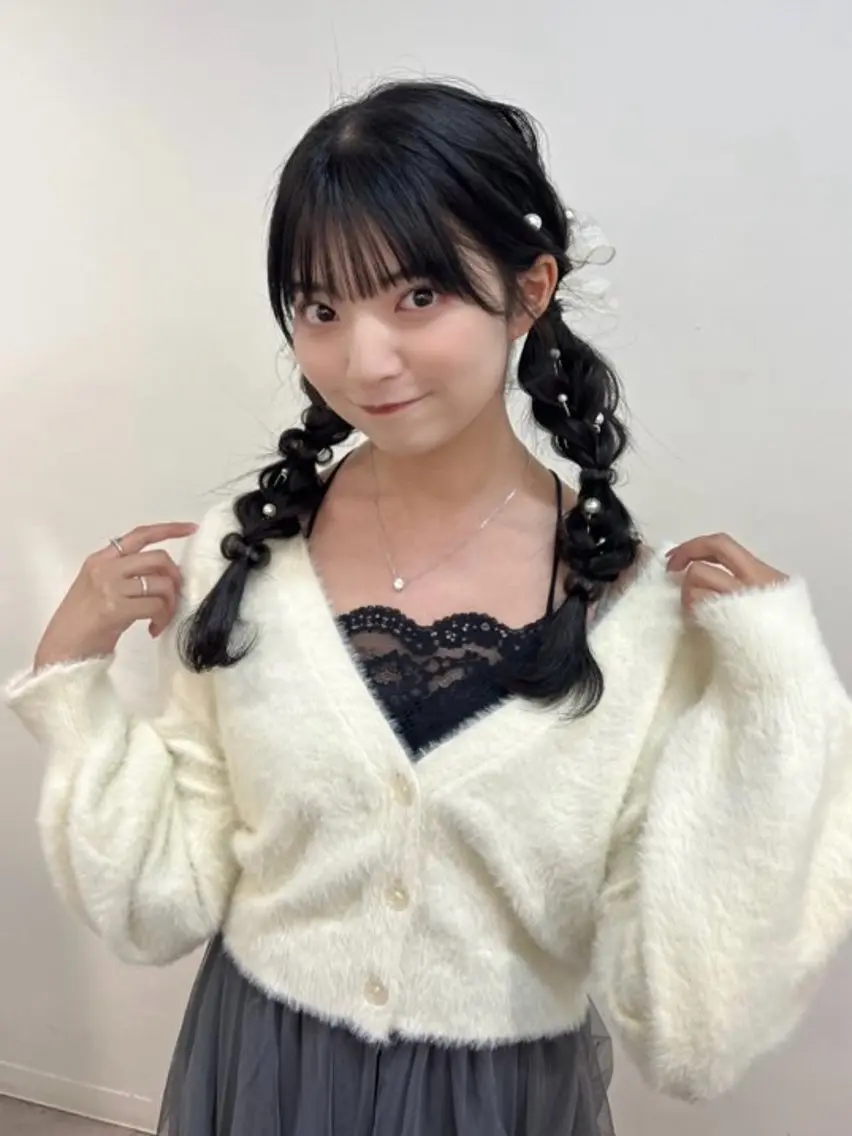 ロング ヘアアレンジ ヘアセット 無料カットモデル💞 ピンク💞みどりのヘアスタイル