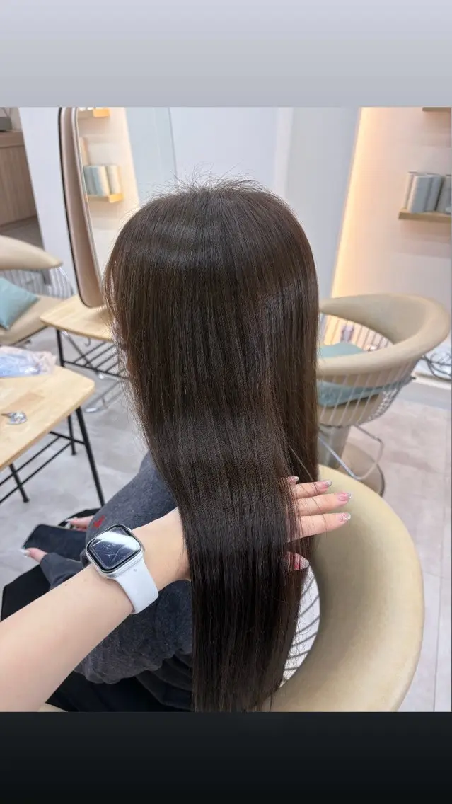 セミロング newi広島／ Ririのヘアスタイル