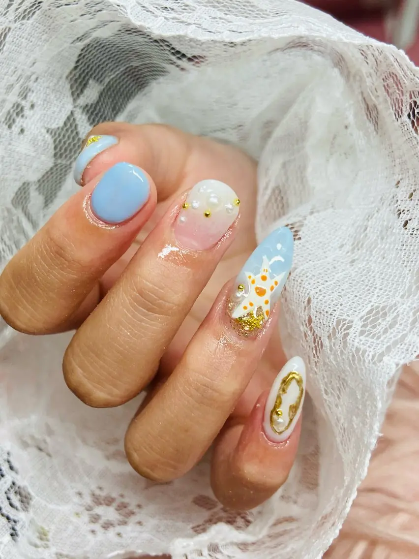 ネイル HandSnail 座間ネイルサロンのネイルデザイン