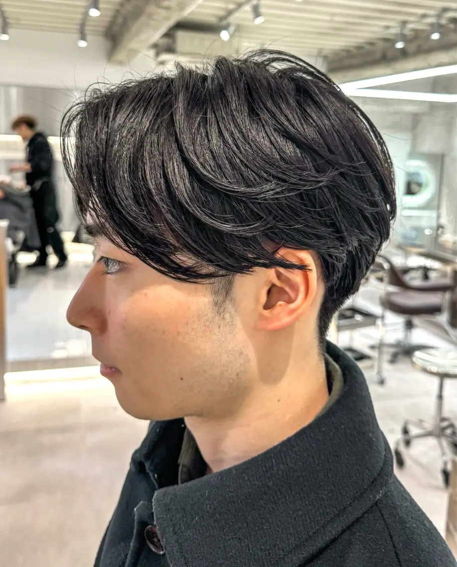 パーマ メンズ メンズ特化ニュアンス パーマ RYOのヘアスタイル