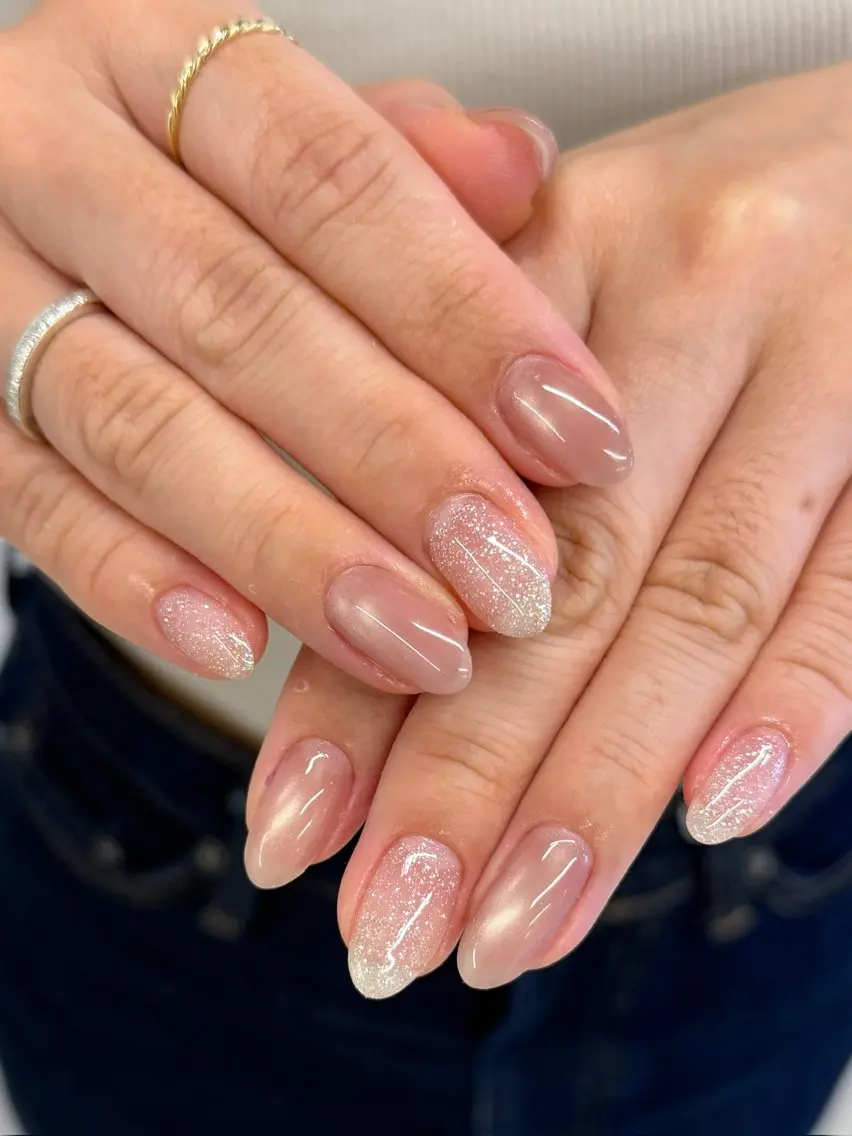 ネイル マグネットネイル ニュアンスネイル ハンドネイル ネイルサロン hotoriのネイルデザイン