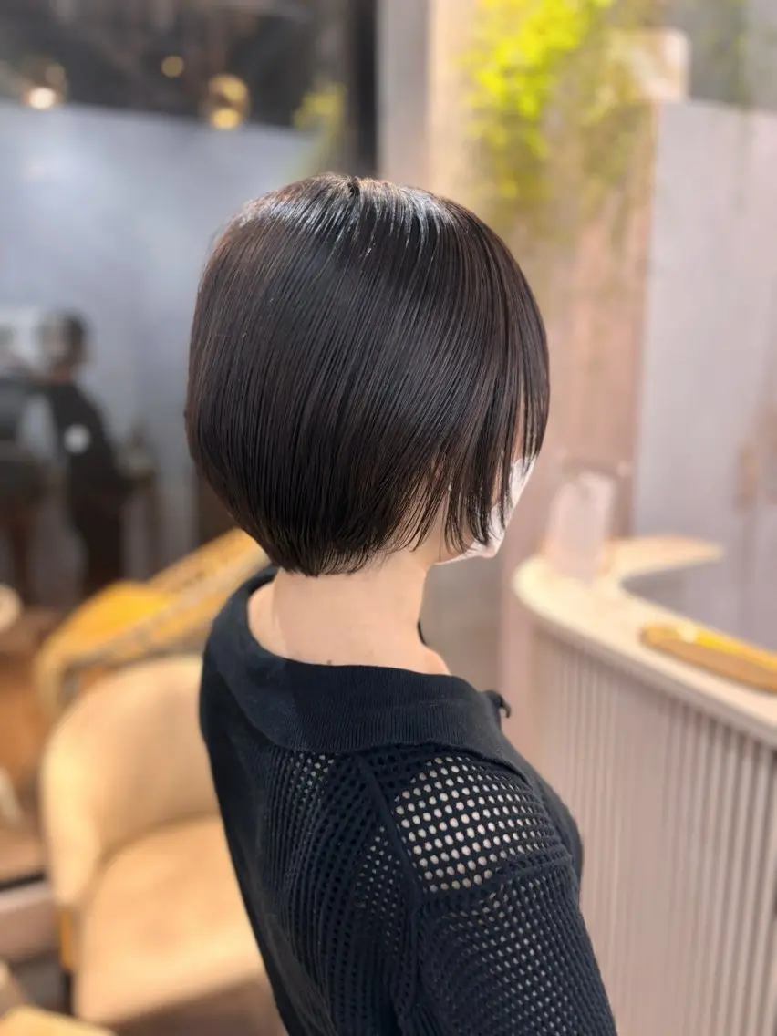 ショート ショートレイヤー ボブ レイヤーカット ショートヘア カット モデル募集🎀あゆみのヘアスタイル