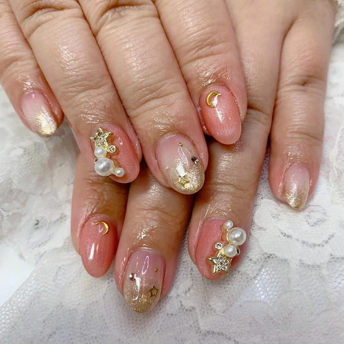 ネイル ハンドネイル La neige* yuki 🐩🌙のネイルデザイン
