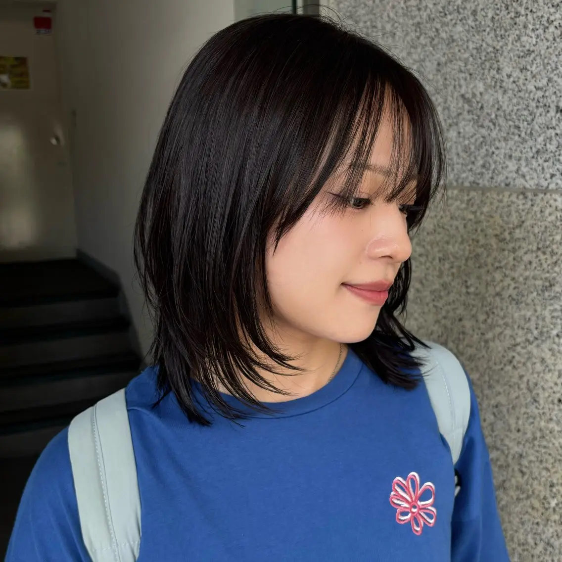 レイヤーカット🧏🏻‍♀️✄  ハッシュカット/フェイスレイヤー/くびれヘアの写真