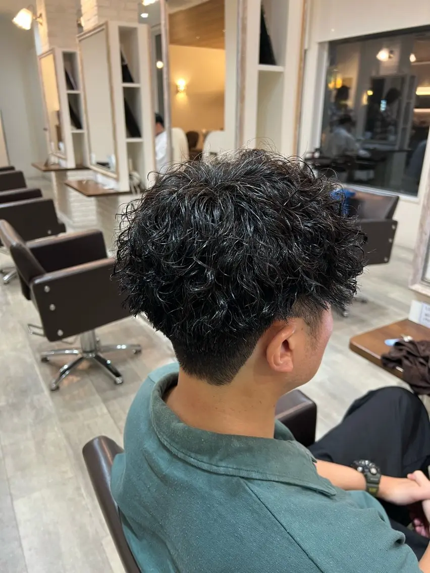 パーマ ツイストスパイラルパーマ スパイラルパーマ 白田 妃美希のヘアスタイル