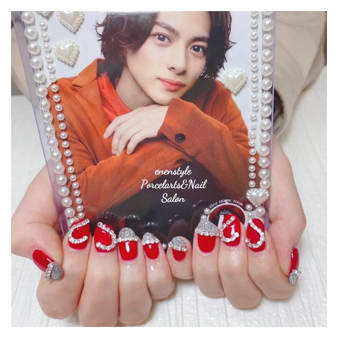 ミディアム ネイル 🐾enen style 🐾のネイルデザイン