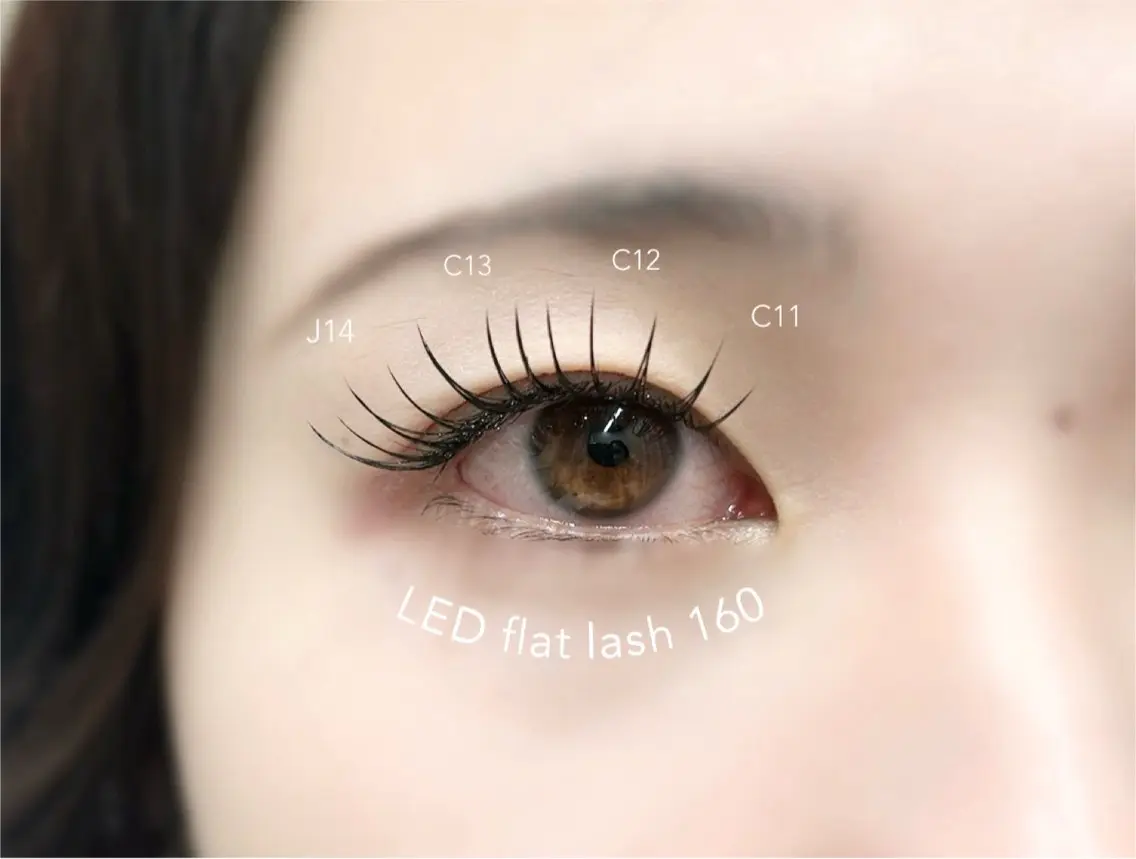 フラットラッシュ160本(LED)の写真