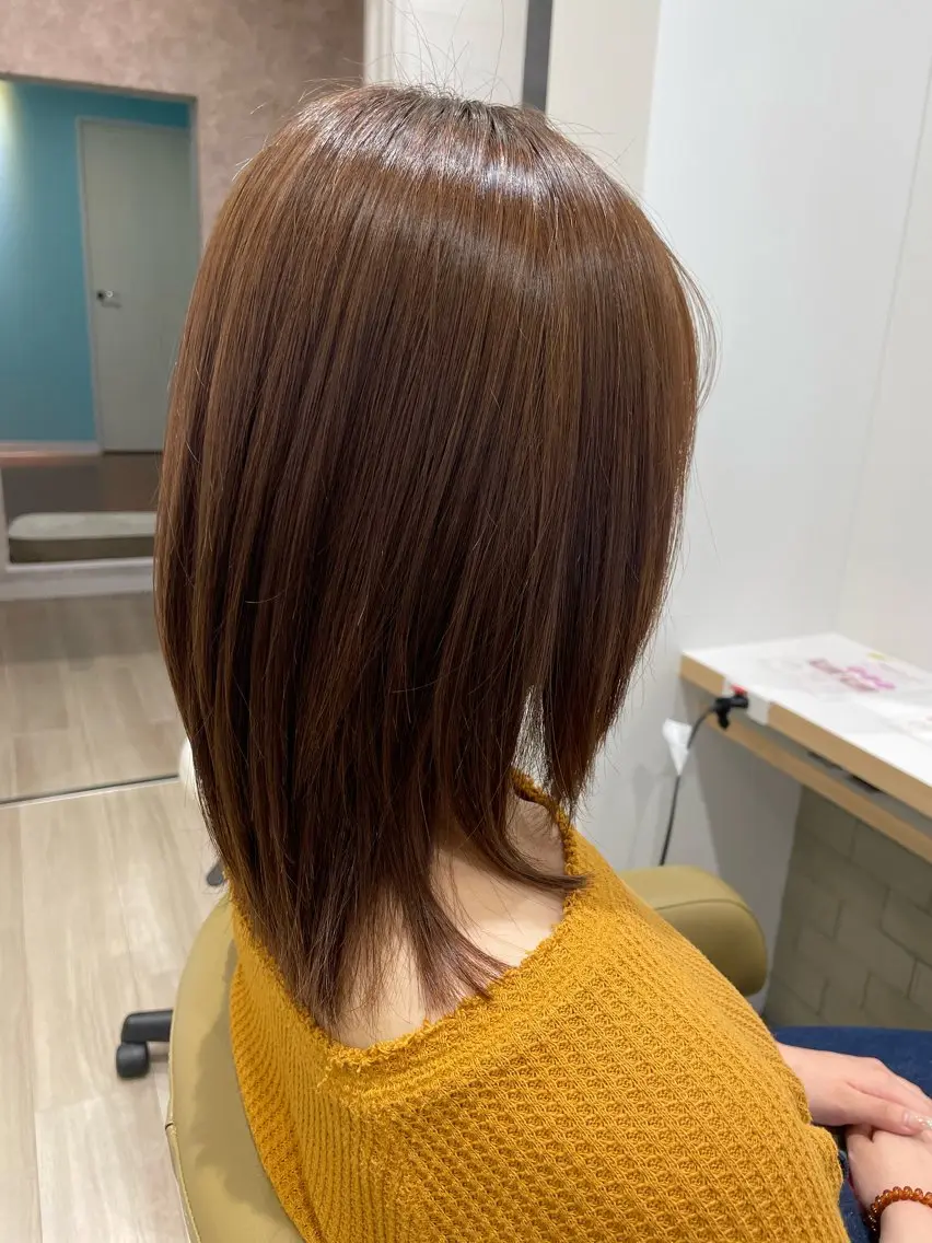 ミディアム ルクール上越店 黒石 智加子のヘアスタイル