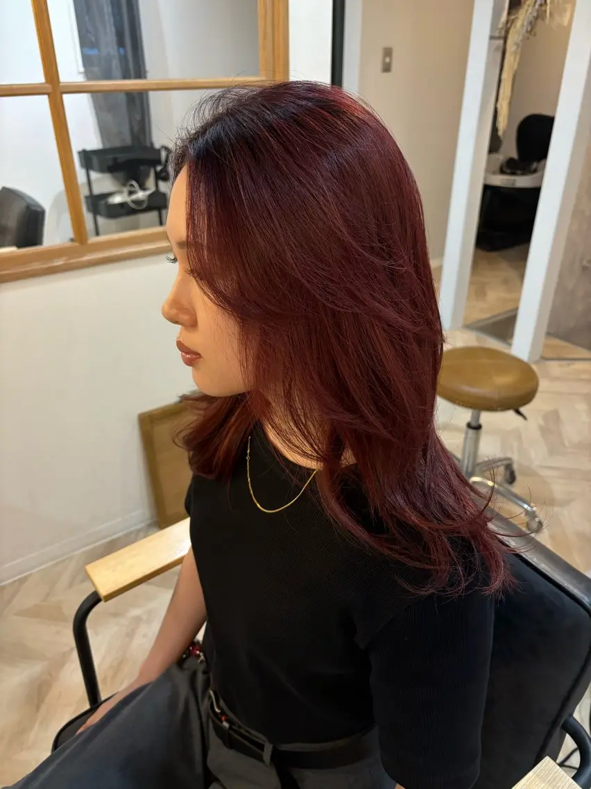 カラー Matsubara asuka  ☪︎のヘアスタイル