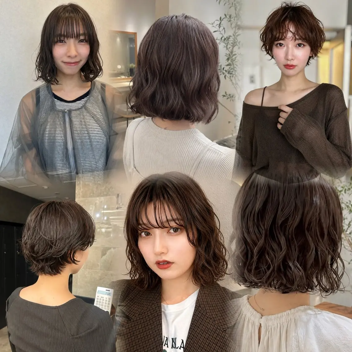 パーマ 【似合わせ特化🌷】 パーマ/ボブ/モカのヘアスタイル
