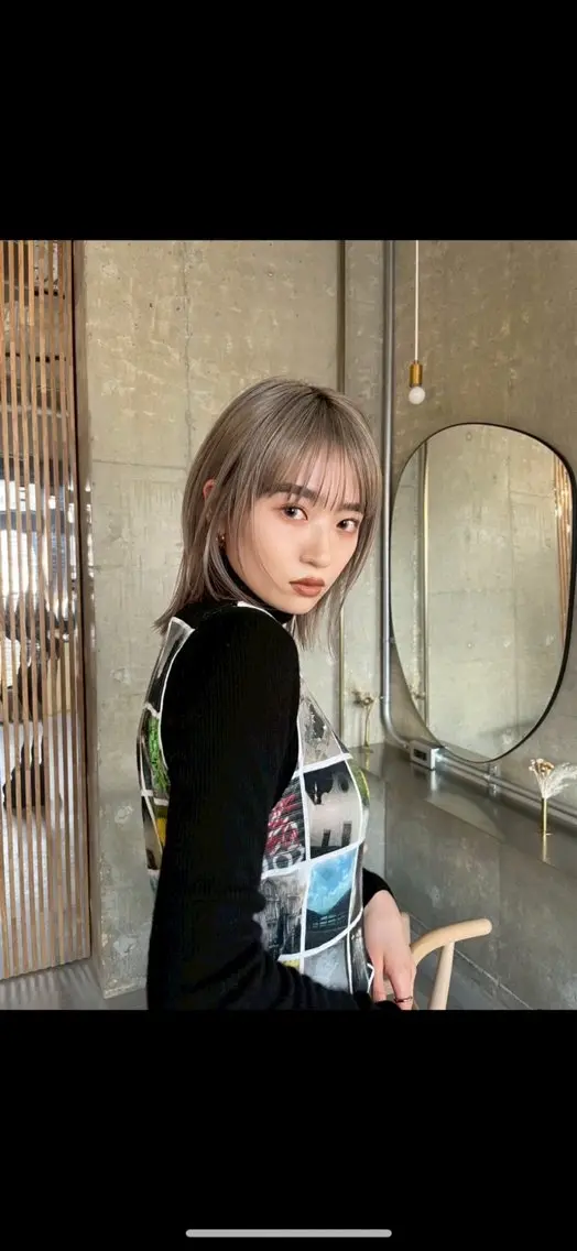ショート カラー ハイトーンカラー ALBUM ୨୧のヘアスタイル