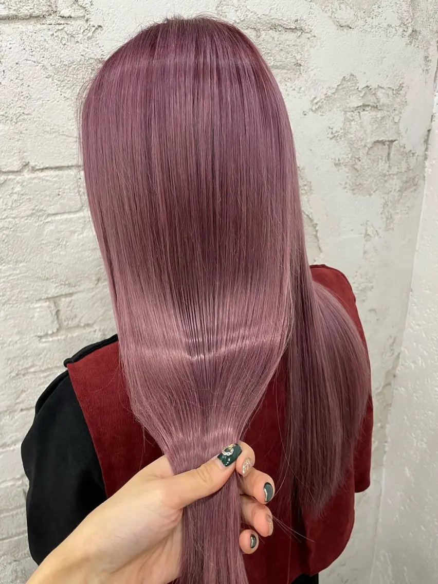 セミロング カラー 🎀モテ髪ﾐﾙｸﾃｨ ｰ🎀yasunaのヘアスタイル