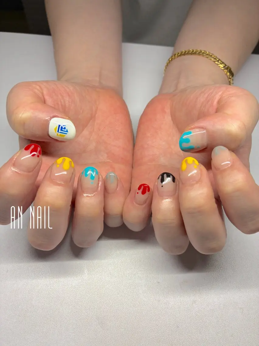 ネイル 持ち込み ハンドネイル AN Nailのネイルデザイン