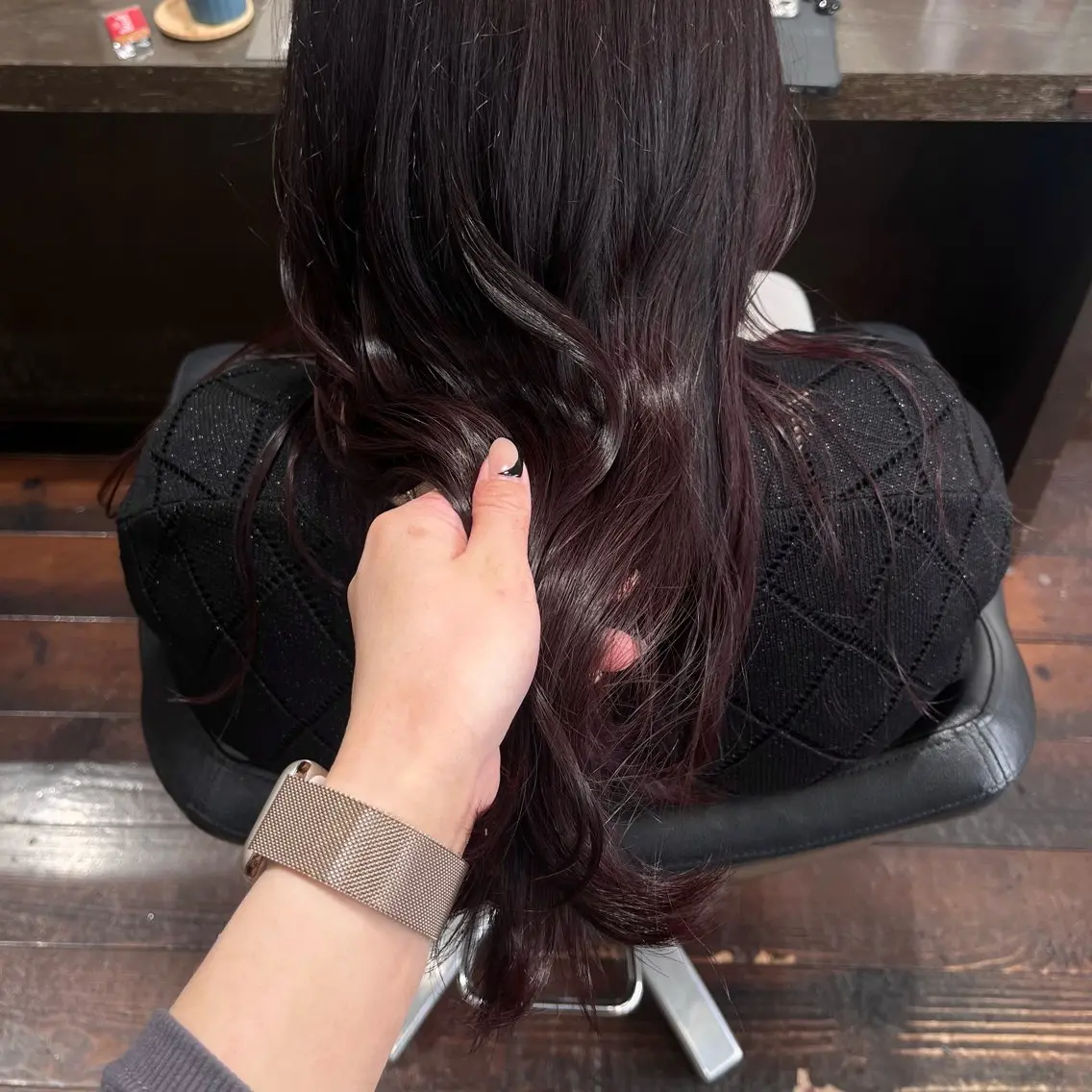 ロング ピンクブラウン 7/15カットモデル 募集中🆘小林蕗湖のヘアスタイル