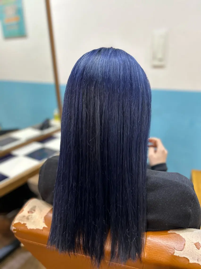 ロング カラー ヘアカラー トリートメント 🎨デザイン🥇 美髪・艶髪 日暮千敬のヘアスタイル