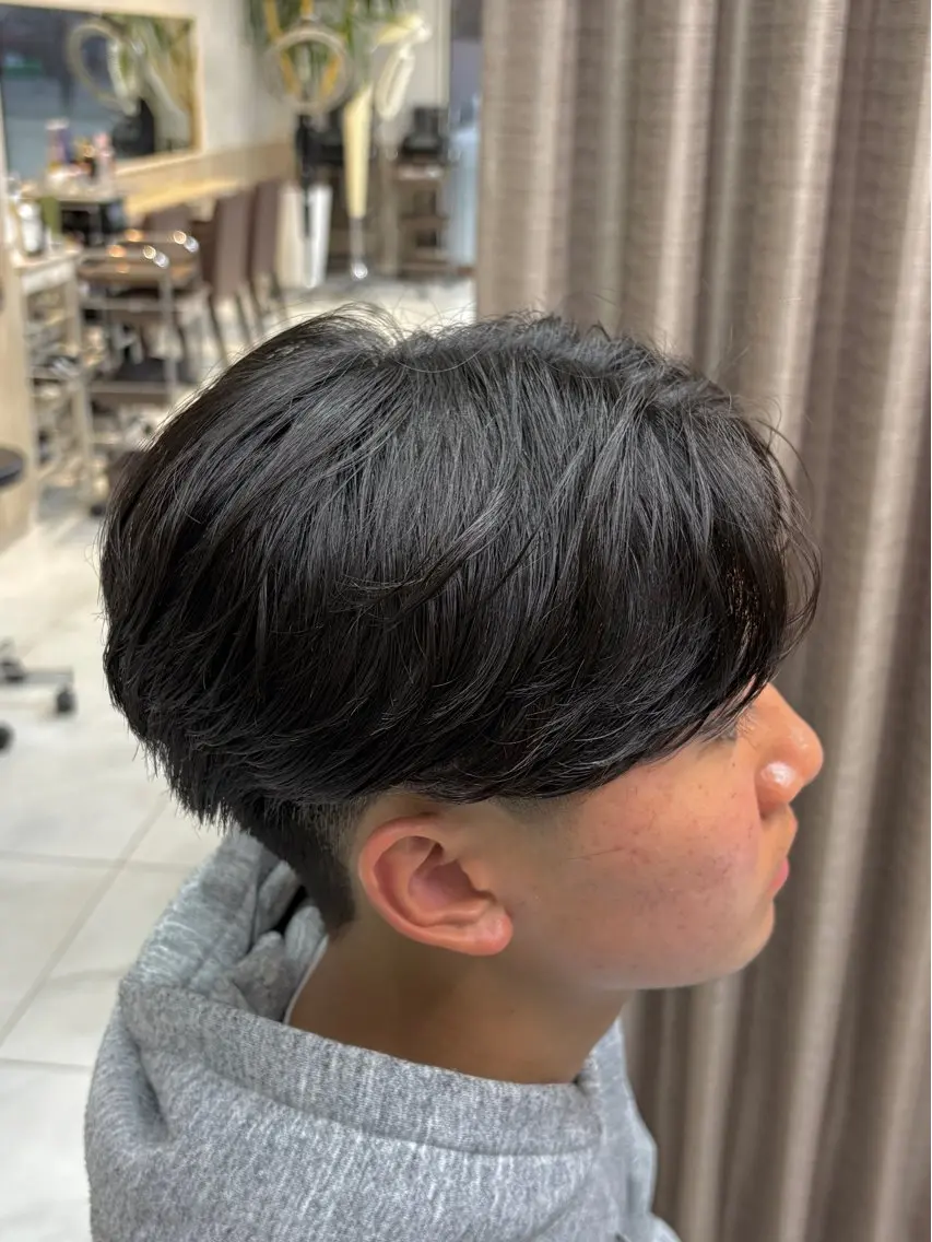 パーマ メンズ カット パーマ GRANDEUR ryuのヘアスタイル