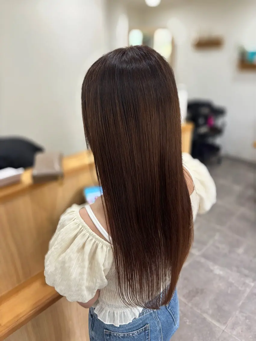 ロング カラー カット ヘアカラー トリートメント (kakko) ayumiのヘアスタイル