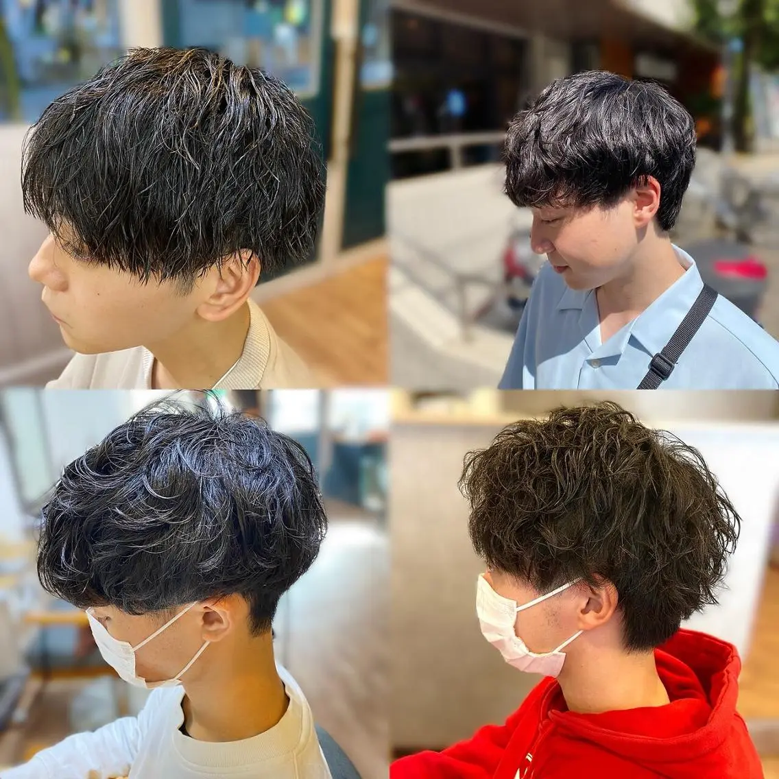 【メンズ限定】カット+似合わせパーマ (ツイスト/スパイラル可)の写真