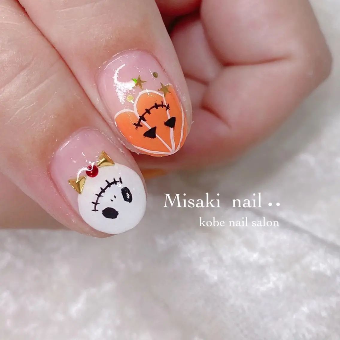 ネイル 韓国ネイル ワンホンネイル ハンドネイル nailsalon miinailsのネイルデザイン