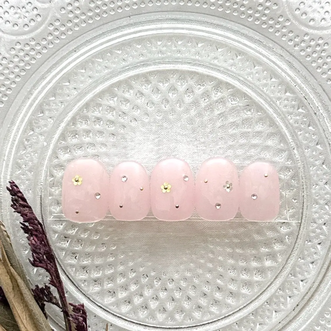 ネイル ピンク ハンドネイル peaberry nailのネイルデザイン