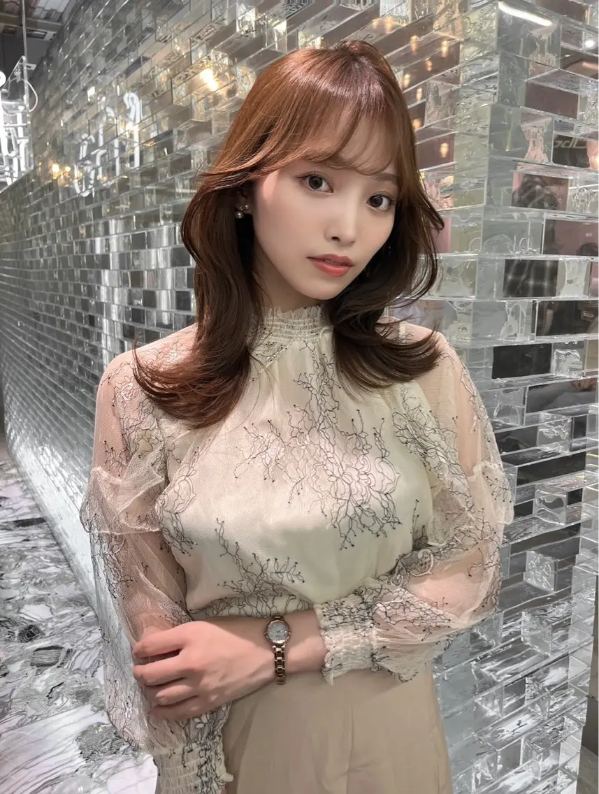 【盛れる韓国ヘア🇰🇷】似合わせカット+艶カラー✨+クイックトリートメント💕の写真