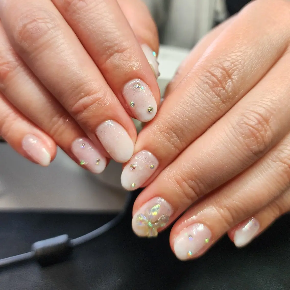 ネイル ハンドネイル eightyfour nail💚白石のネイルデザイン