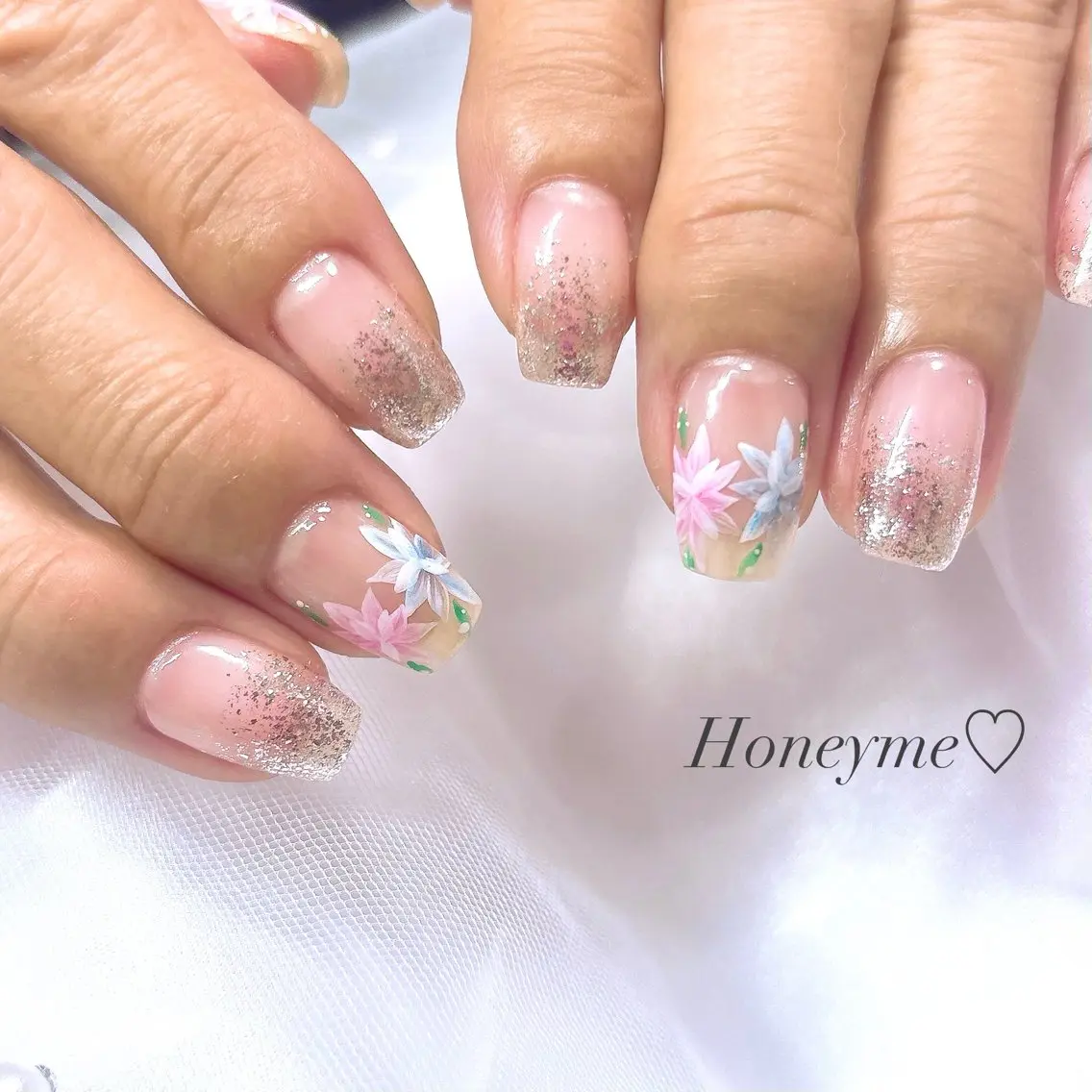 ネイル Honey me ❁⃘*.゚のネイルデザイン