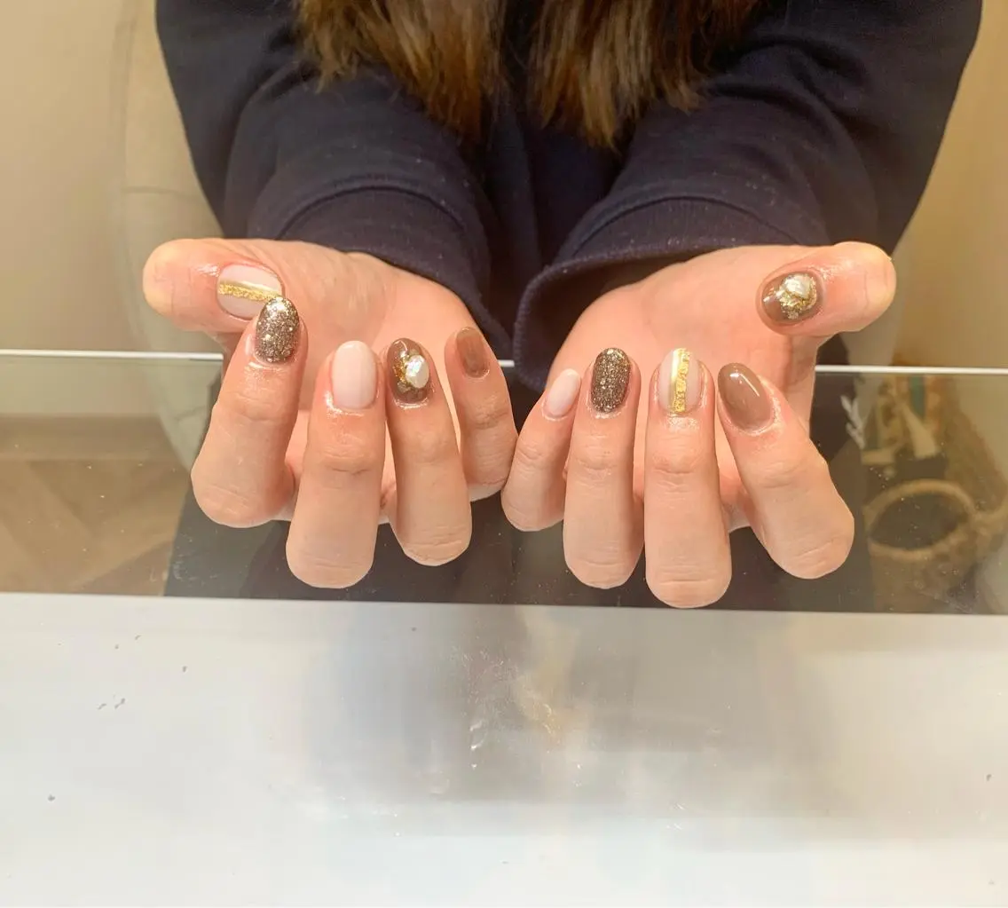 hand シンプルコース（1​〜​4本art）の写真