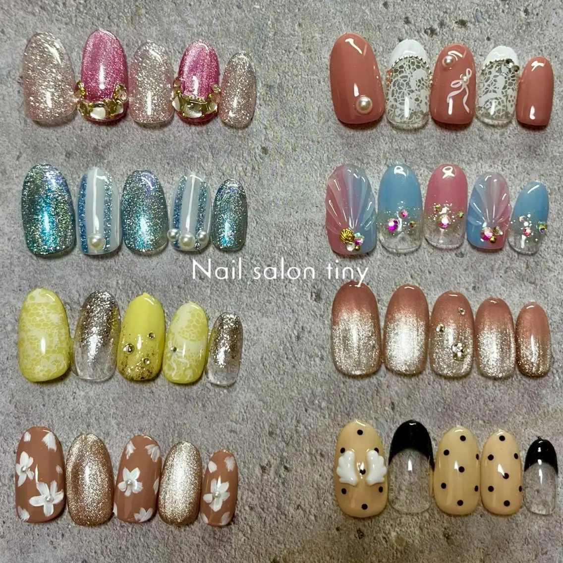 【6月限定🍬】キャンペーンネイル右¥6.000/左¥7.000の写真