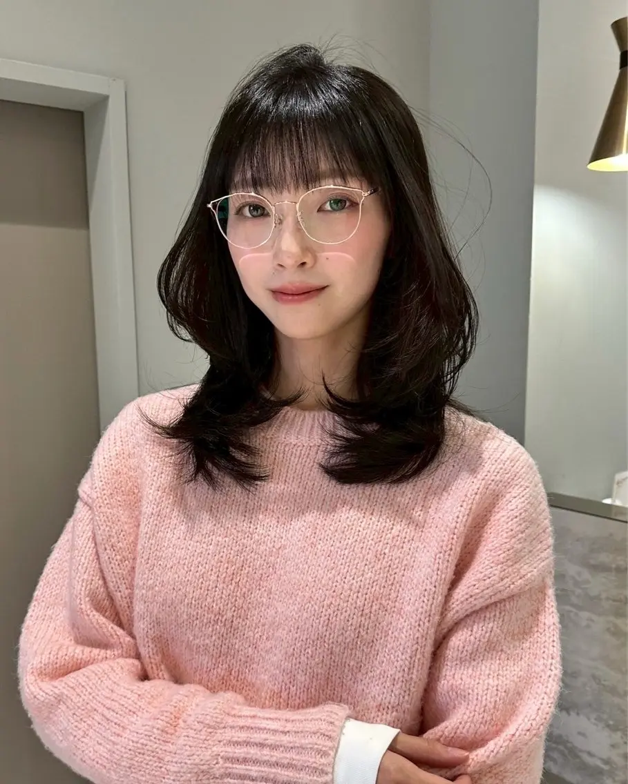 カラー 松田 望愛/透明感カラーのヘアスタイル