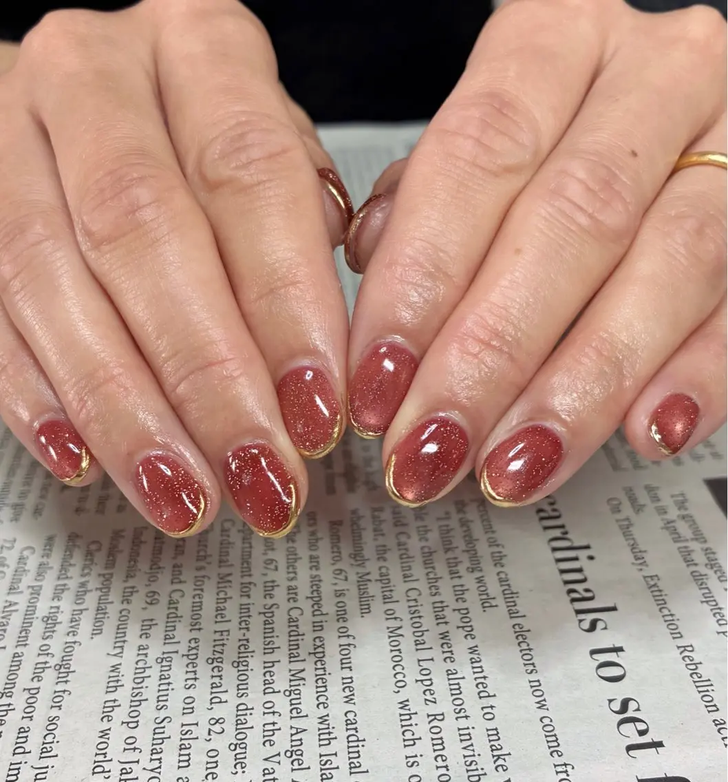 ネイル フラッシュネイル shiki_nail 🪐のネイルデザイン