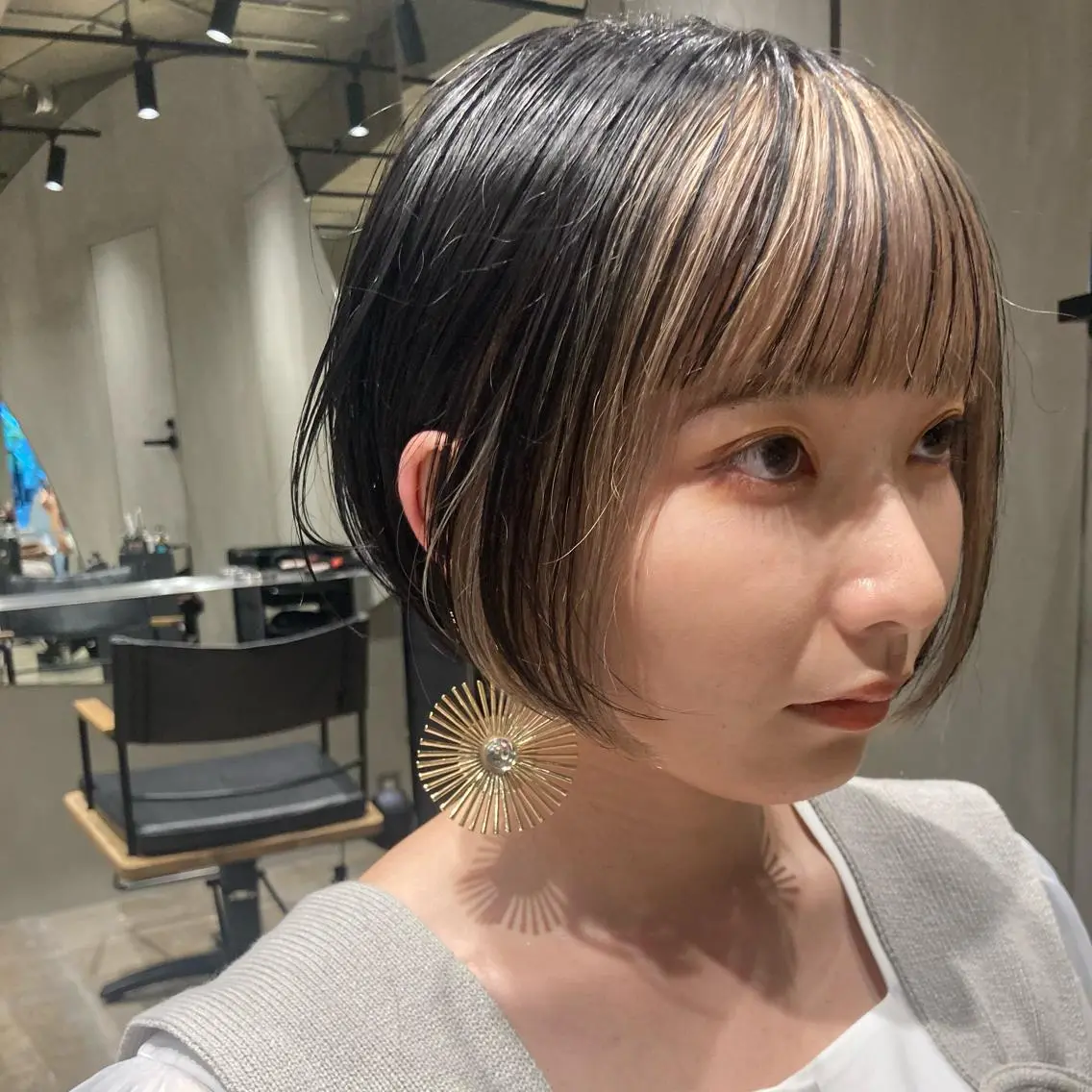 ショート カラー ショートボブ ショートレイヤー ハンサムショート ベリーショート アッシュ 🌈圧倒的デザイン力 内井省吾のヘアスタイル