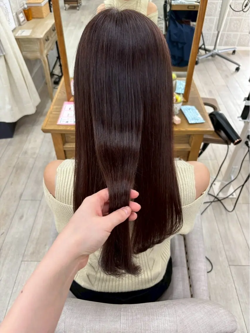 🌙7月限定クーポン🌙 【ワンカラー➕トリートメント➕パーソナルカラー診断】の写真