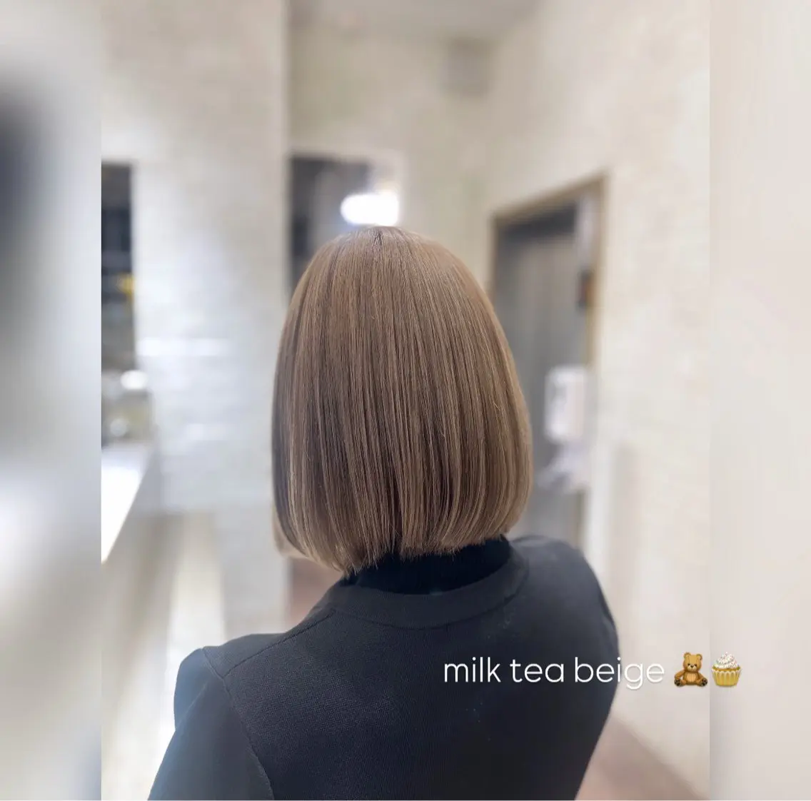 ミディアム カラー 高橋 奏のヘアスタイル