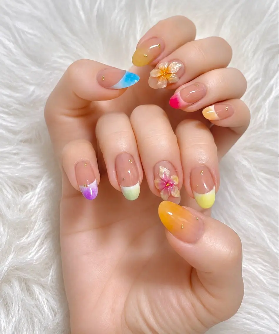 🌻Summer Nail Special🌻 定額トレンドデザイン💎 オフ有無はメッセージでお願いします!の写真