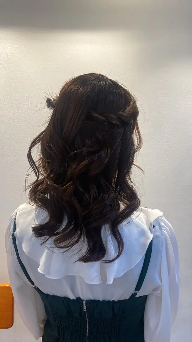 ミディアム ヘアアレンジ 石垣廣乃 /Hironoのヘアスタイル