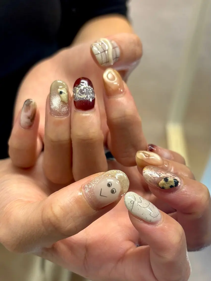 ネイル ニュアンスネイル ハンドネイル ULL sakiのネイルデザイン