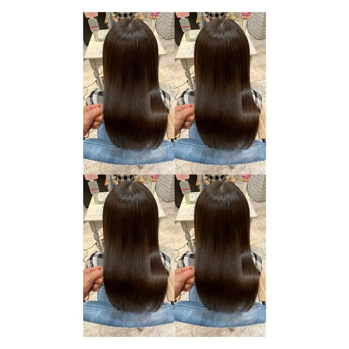 ロング カラー カット ヘアカラー トリートメント 店長✨レイヤー✖️ 髪質改善✖️韓国ヘアのヘアスタイル