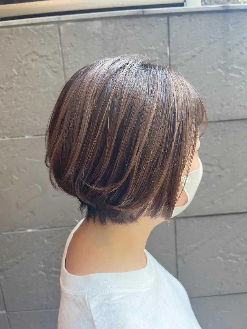 白髪ぼかしハイライト💫💫クーポン⭐️の写真