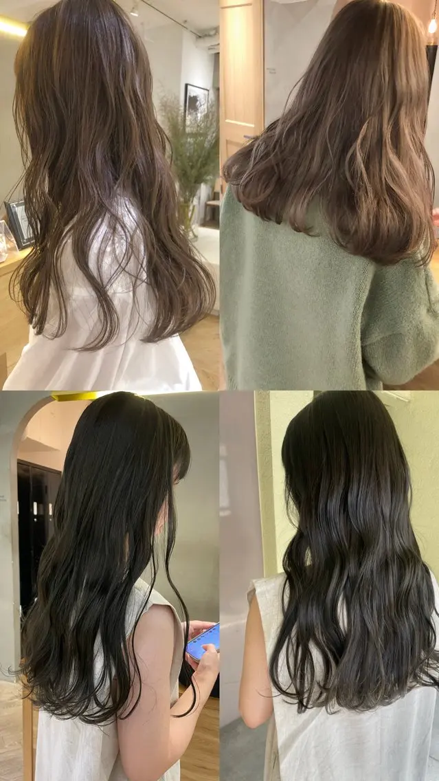 ロング 透明感カラー 🎀エリコ🌈のヘアスタイル