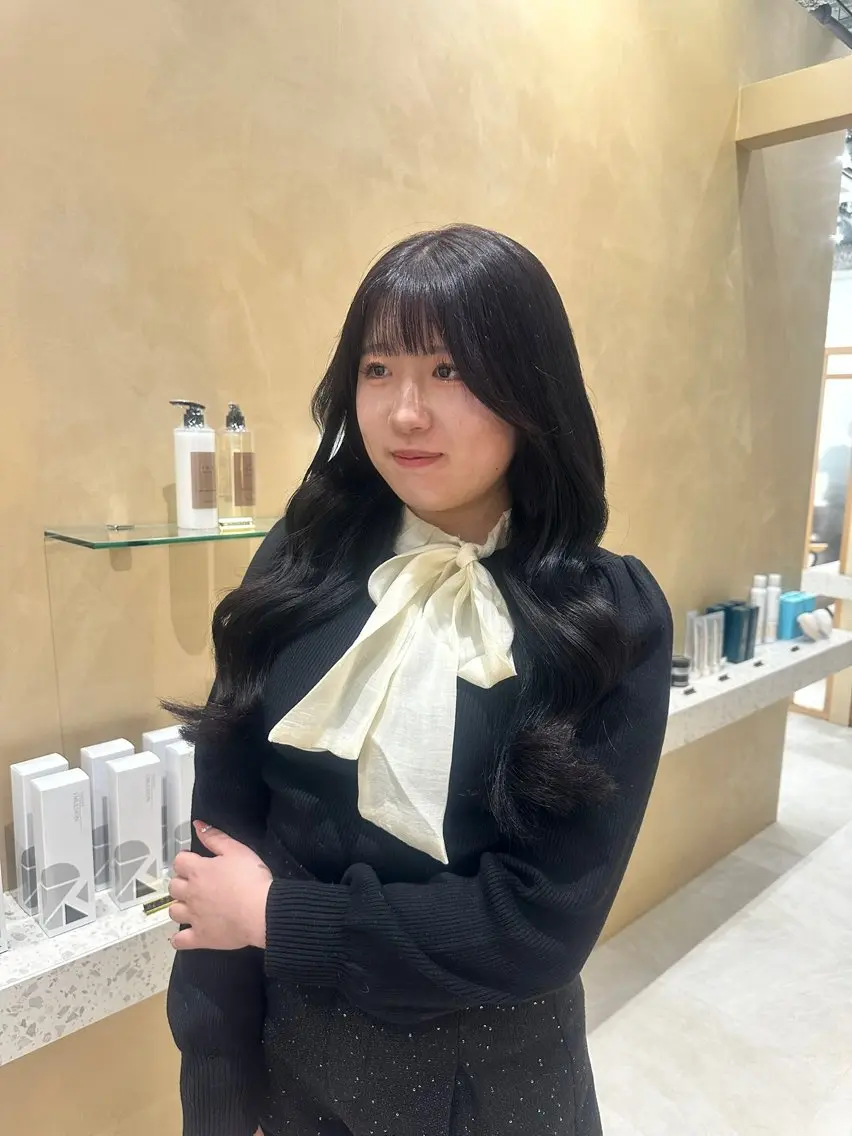 ロング カラー 渋谷の小さな美容室 🫧🪽愛子のヘアスタイル
