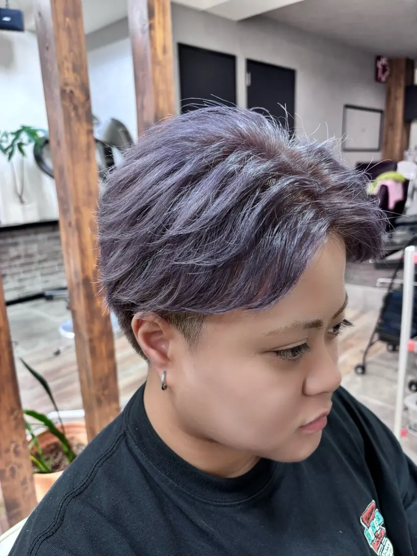 ショート メンズカットモデル 募集🫧Hina🫧のヘアスタイル