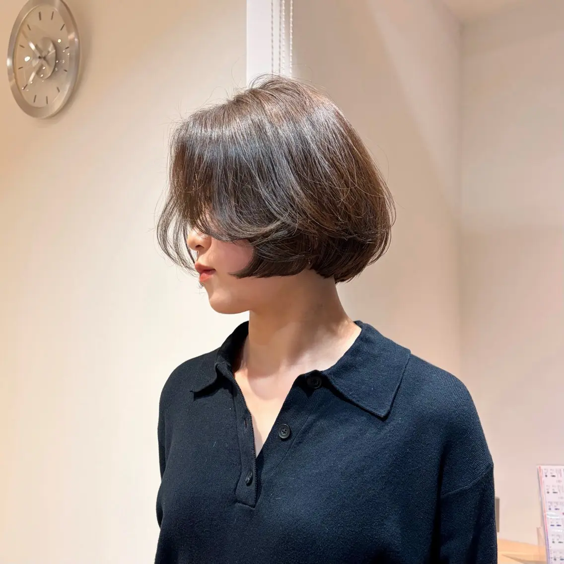 ショート カラー ブラウンカラー ボブ カット ヘアカラー Yamada Ami🪐のヘアスタイル