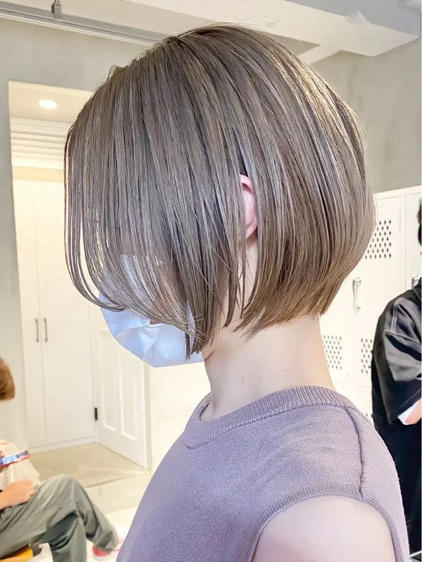 ブリーチリタッチ+オンカラーの写真
