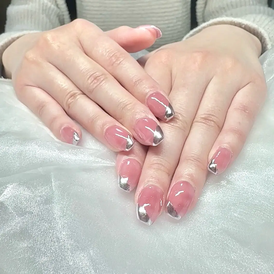 ネイル ピンク ハンドネイル R Nailのネイルデザイン