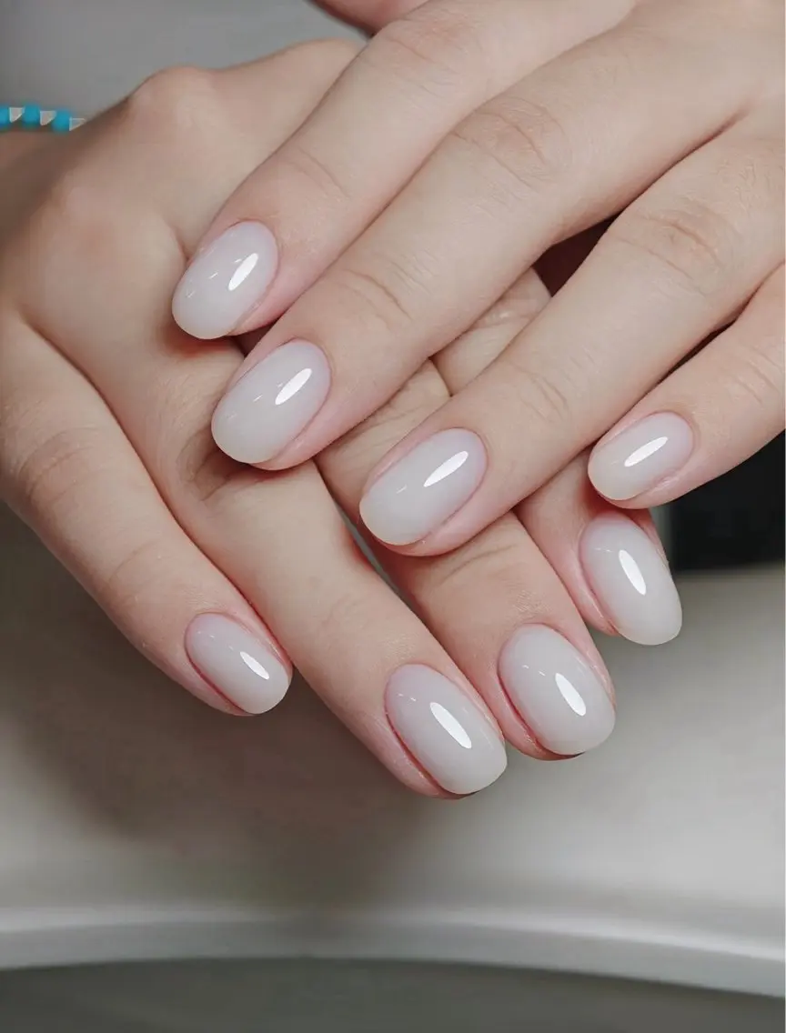 ネイル オーロラネイル 長さ出し フットネイル 韓国ネイル ラメ(グリッター) ハンドネイル 👍thumbs up nail👍のネイルデザイン