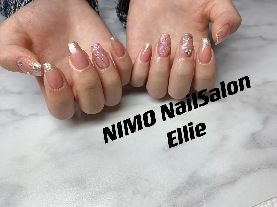 ネイル ハンドネイル ハンドケア 閨匠ビューティサロン 新橋店♡Ellieのネイルデザイン