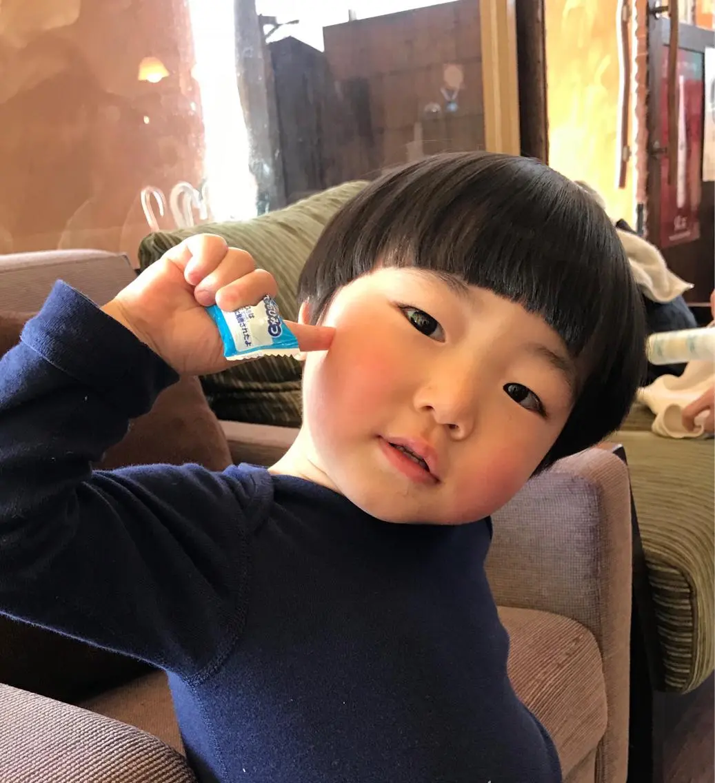 キッズ 飯盛 和樹のヘアスタイル