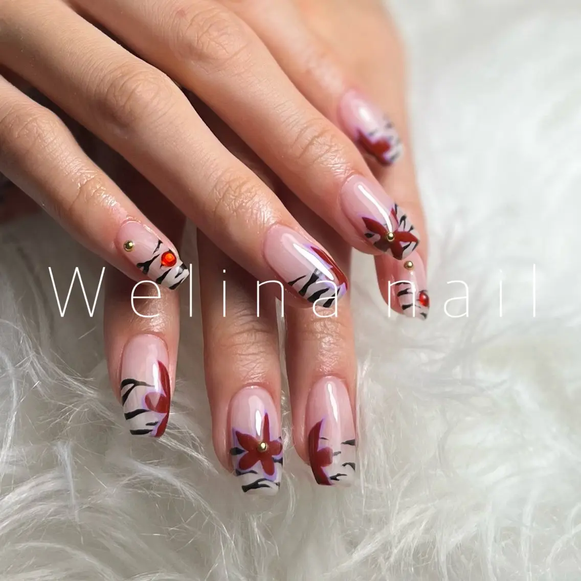 ネイル 持ち込み Welina nailのネイルデザイン